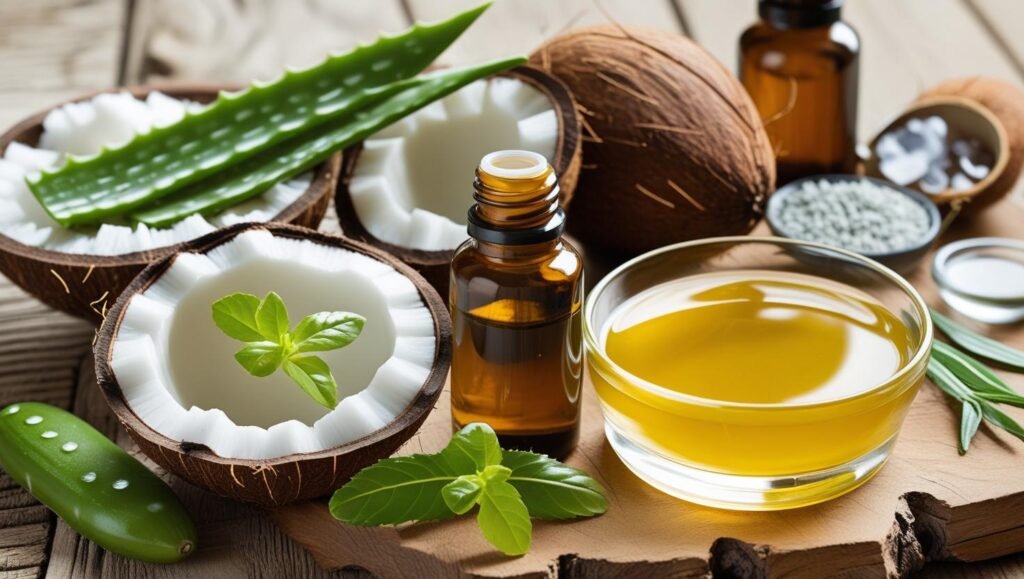 natural ingredients for thick hair