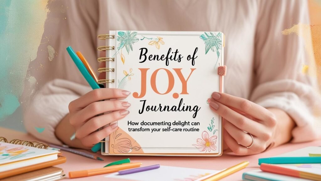 benefits of joy journaling in self-care routine