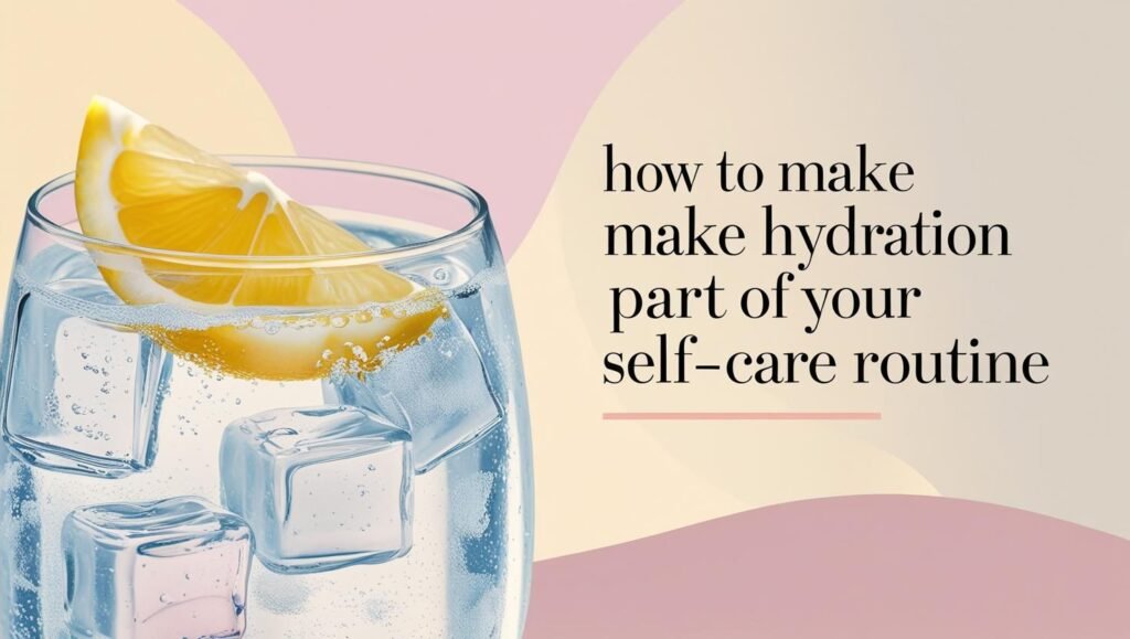 hydration in self-care