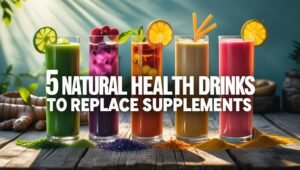 Read more about the article 5 Natural Health Drinks to Replace Supplements | Weight Loss, Weight Gain, Collagen Boost & Multivitamin