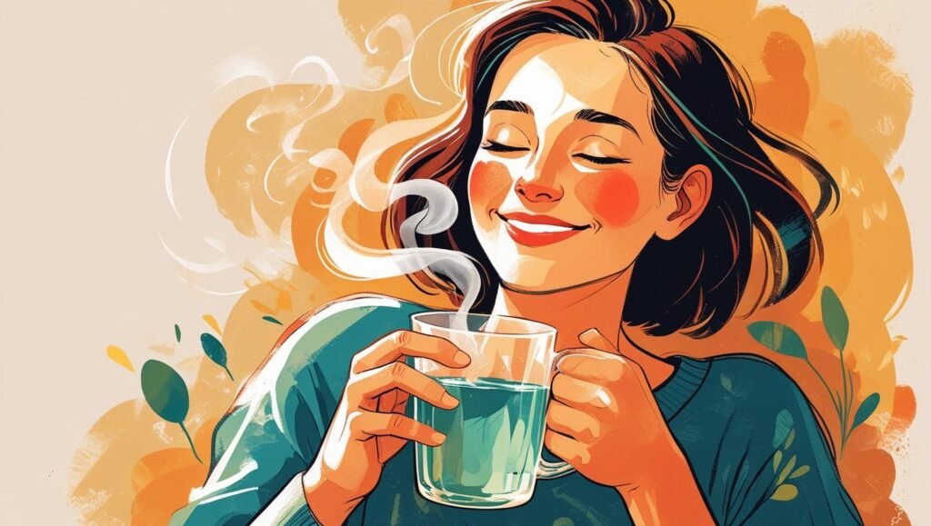 lukewarm water 