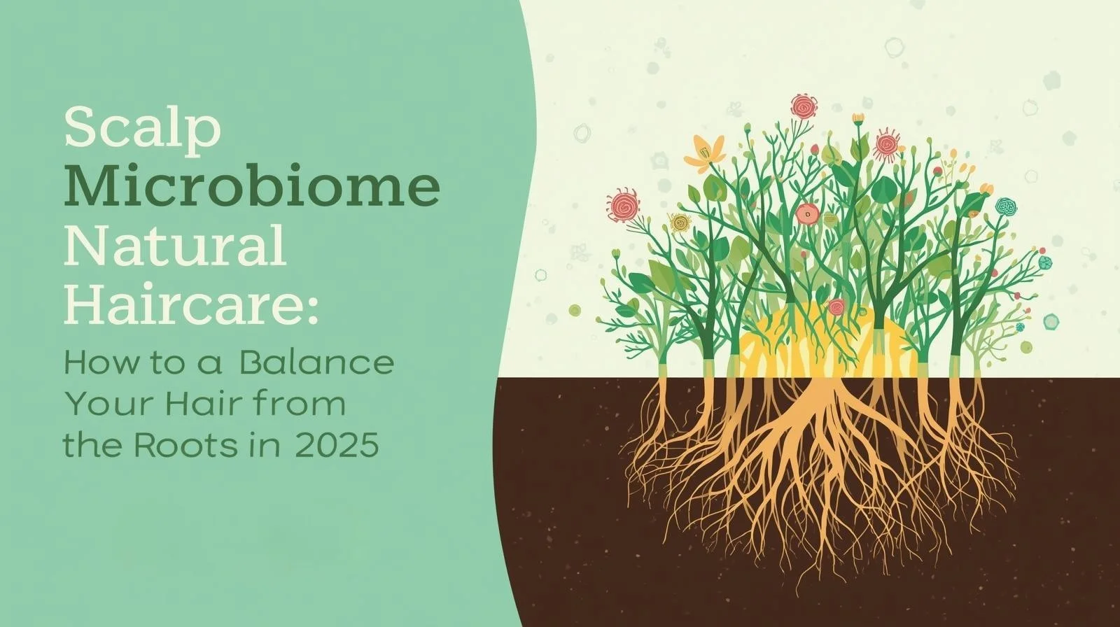 Scalp Microbiome & Natural Haircare: How to Balance Your Hair from the Roots in 2025