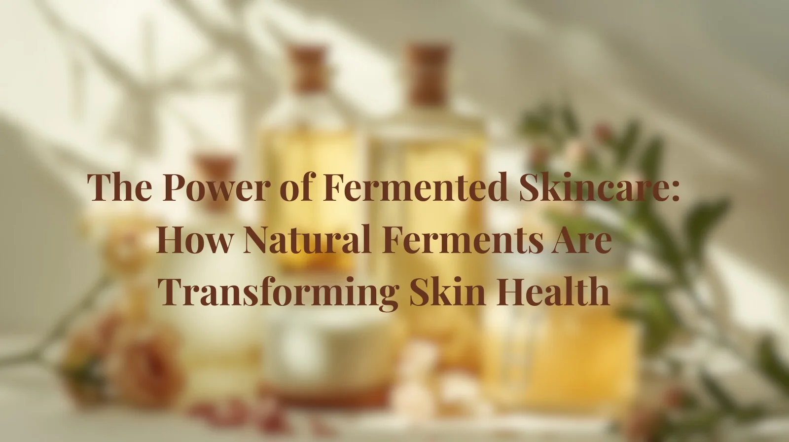Fermented Skincare in 2025: Natural Ingredients for Healthy, Glowing Skin